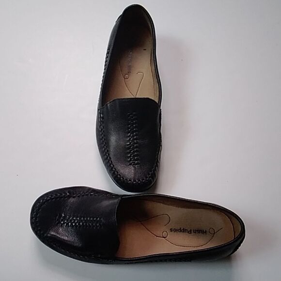 Hush Puppies Leather Upper Women's Shoes Size 10EW - Picture 1 of 7